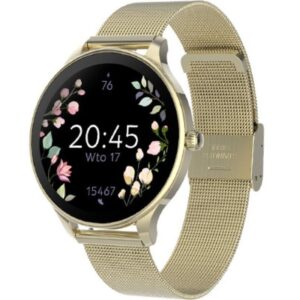 Smartwatch Forever Velora SB-306/ Notificaciones/ Frecuencia Cardíaca/ Oro 5907457735675 GSM180306 FRV-RELOJ VELORA SB-306 GD