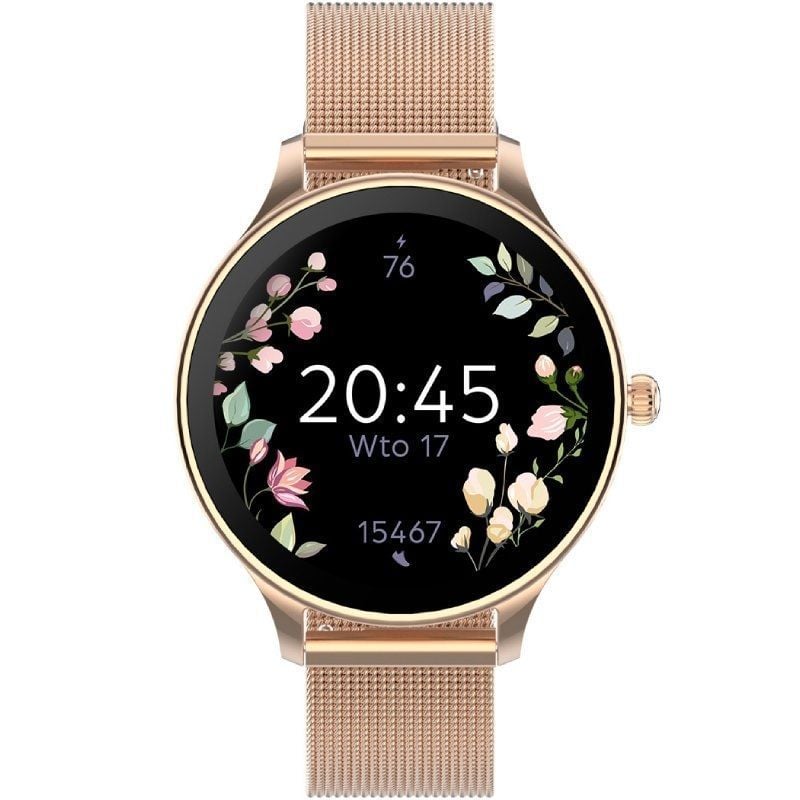 Smartwatch Forever Velora SB-306/ Notificaciones/ Frecuencia Cardíaca/ Oro Rosa - Imagen 2