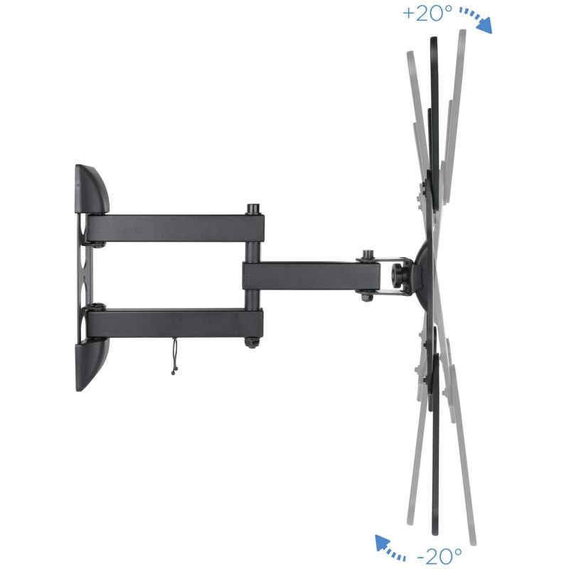Soporte de Pared Orientable / Inclinable TooQ LP6055TN-B para TV de 23-55"/ hasta 30kg - Imagen 4