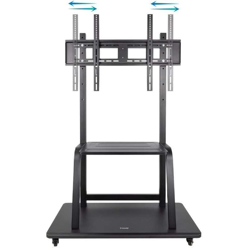Soporte de Suelo Ajustable con Ruedas TooQ FS20101M-B para TV de 37-100"/ hasta 150kg - Imagen 2
