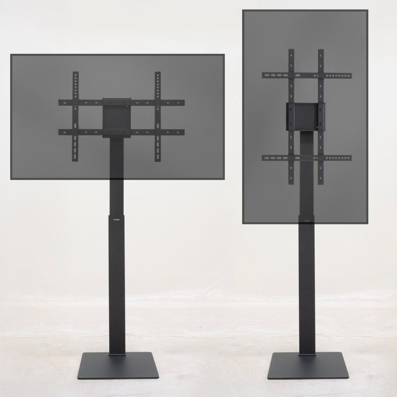 Soporte de Suelo Giratorio/Rotable TooQ FS2286M-B para TV 37-70"/ hasta 40kg - Imagen 2