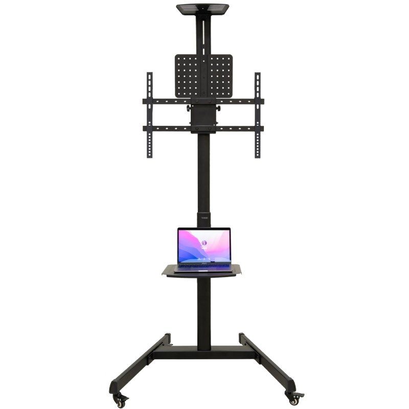 Soporte de Suelo Inclinable con Ruedas TooQ FS1184M-B para TV de 35-70"/ hasta 70kg - Imagen 2