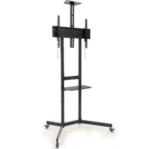 Soporte de Suelo Inclinable con Ruedas TooQ NEFERTITI FS1151M-B para TV de 37-70"/ hasta 70kg 8433281016996 FS1151M-B TOO-SOPORTE FS1151M-B