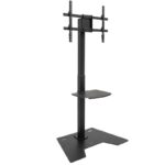 Soporte de Suelo Rotatorio/Ajustable TooQ FS2284M-B para TV de 37-70"/ hasta 70kg 8433281015586 FS2284M-B TOO-SOPORTE FS2284M-B