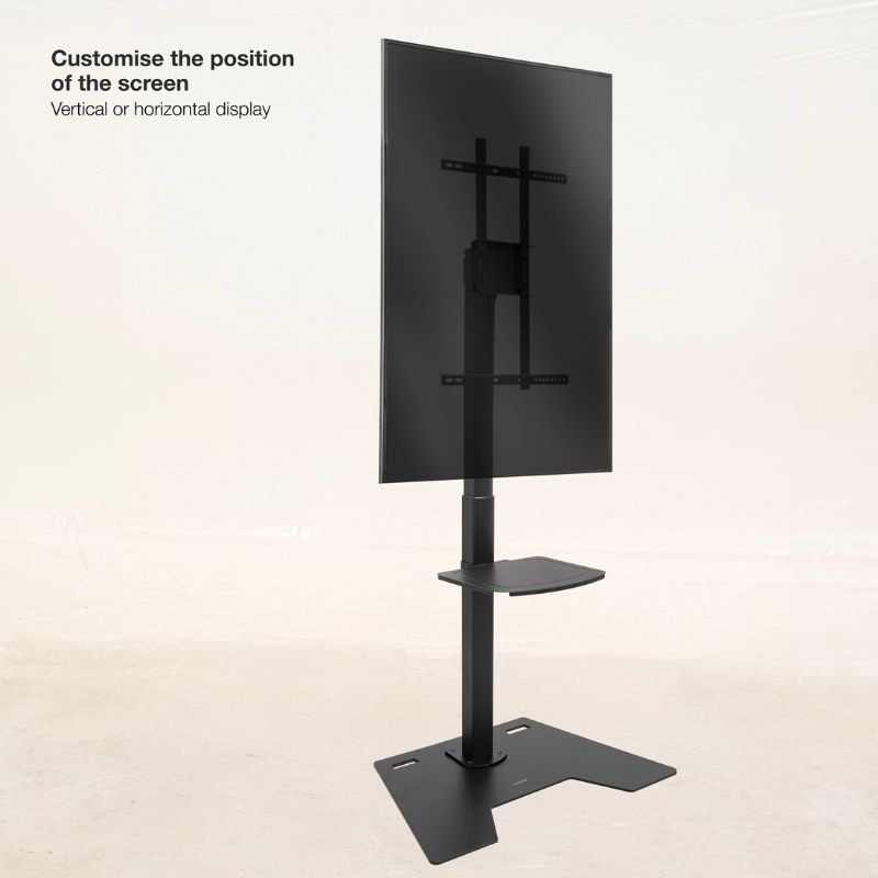 Soporte de Suelo Rotatorio/Ajustable TooQ FS2284M-B para TV de 37-70"/ hasta 70kg - Imagen 3