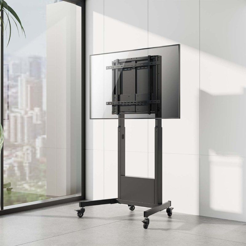 Soporte de Suelo con Ruedas Aisens FT100E-263 para TV de 60-100"/ hasta 90kg - Imagen 4