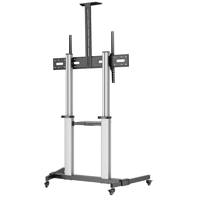 Soporte de Suelo con Ruedas Aisens FT100TE-259 para TV de 60-100"/ hasta 100kg - Imagen 3