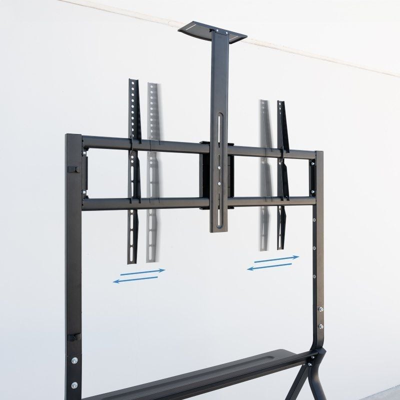 Soporte de Suelo con Ruedas TooQ FS20208M-B para TV de 55-100"/ hasta 120kg - Imagen 4