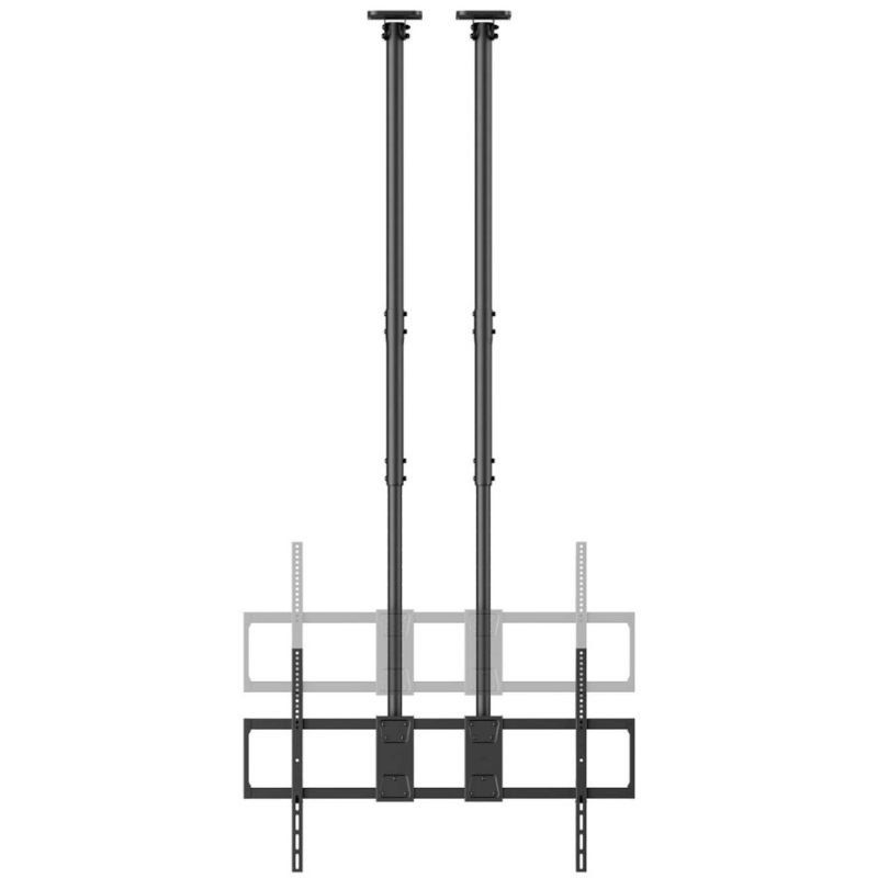 Soporte de Techo Inclinable/ Giratorio/ Nivelable Aisens CT120TLE-395 para TV de 60-120"/ hasta 120kg - Imagen 2