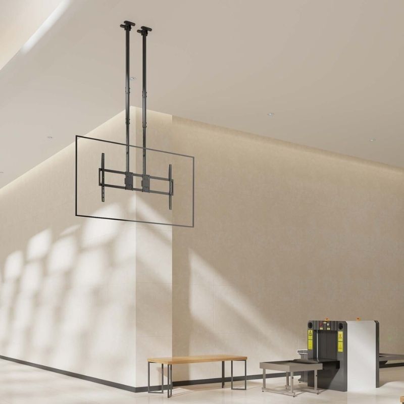 Soporte de Techo Inclinable/ Giratorio/ Nivelable Aisens CT120TLE-395 para TV de 60-120"/ hasta 120kg - Imagen 4