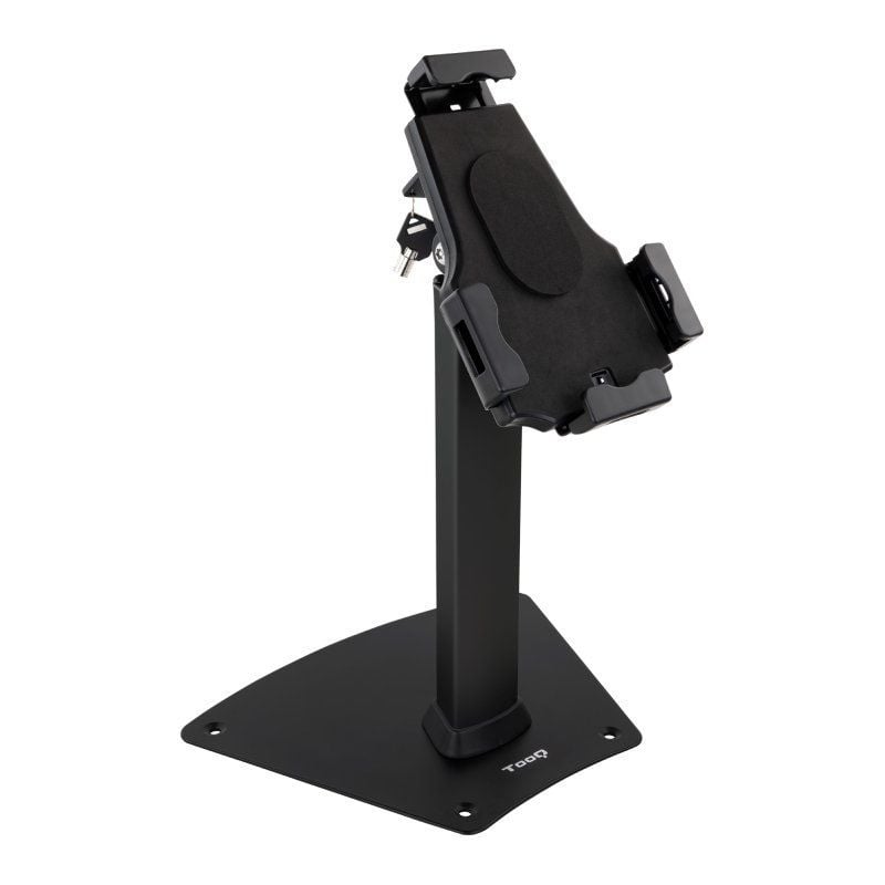 Soporte para Tablet TooQ TQTDS0811/ Antirrobo/ Negro 8433281012721 TQTDS0811 TOO-SOPORTE TQTDS0811