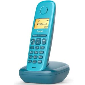 Teléfono Inalámbrico Gigaset A170/ Azul 4250366853963 S30852-H2802-D205 GIGA-TEL A170 AZUL