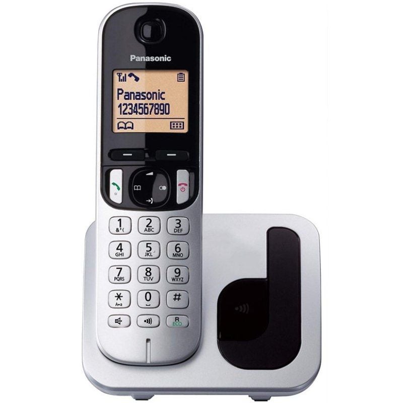 Teléfono Inalámbrico Panasonic KX-TGC210SP/ Plata - Imagen 2
