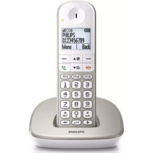 Teléfono Inalámbrico Philips XL4901S/23/ Plata y Blanco 6951613999387 XL4901S/23 PHIL-TEL XL4901S