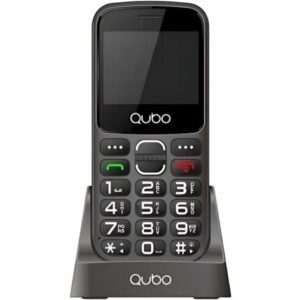 Teléfono Móvil Qubo X-230BKC 4G para Personas Mayores/ Negro 6944762701598 X-230BKC 4G QUB-TEL X-230BKC 4G BK