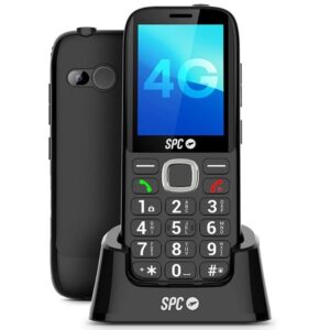Teléfono Móvil SPC Fortune 2 Max 4G para Personas Mayores/ Negro 8436609914660 2344N SPC-TEL FORTUNE2 MAX 4G BK