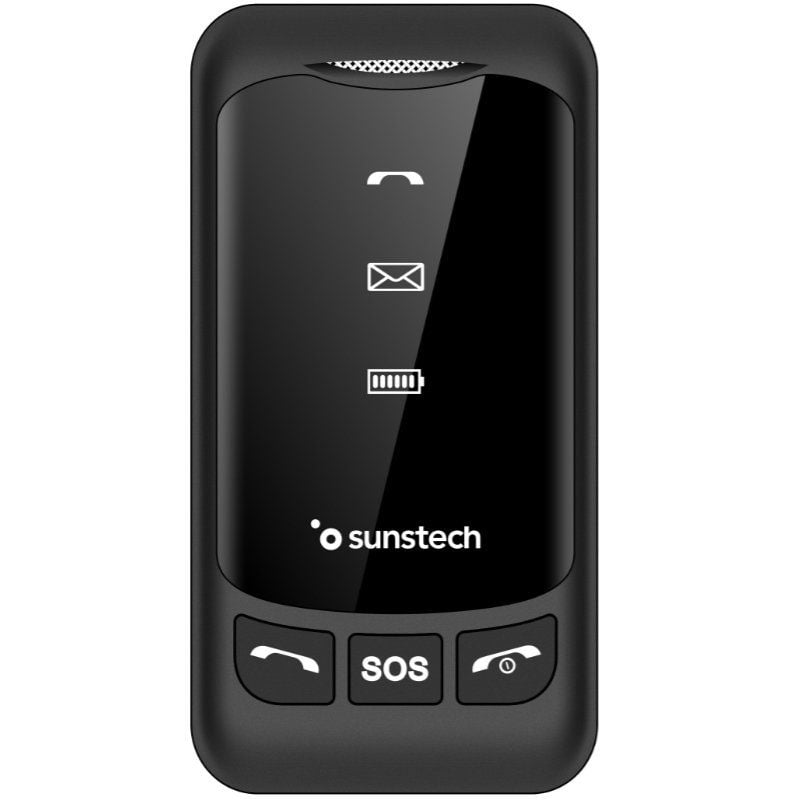 Teléfono Móvil Sunstech CELT25BK para Personas Mayores/ Negro - Imagen 2