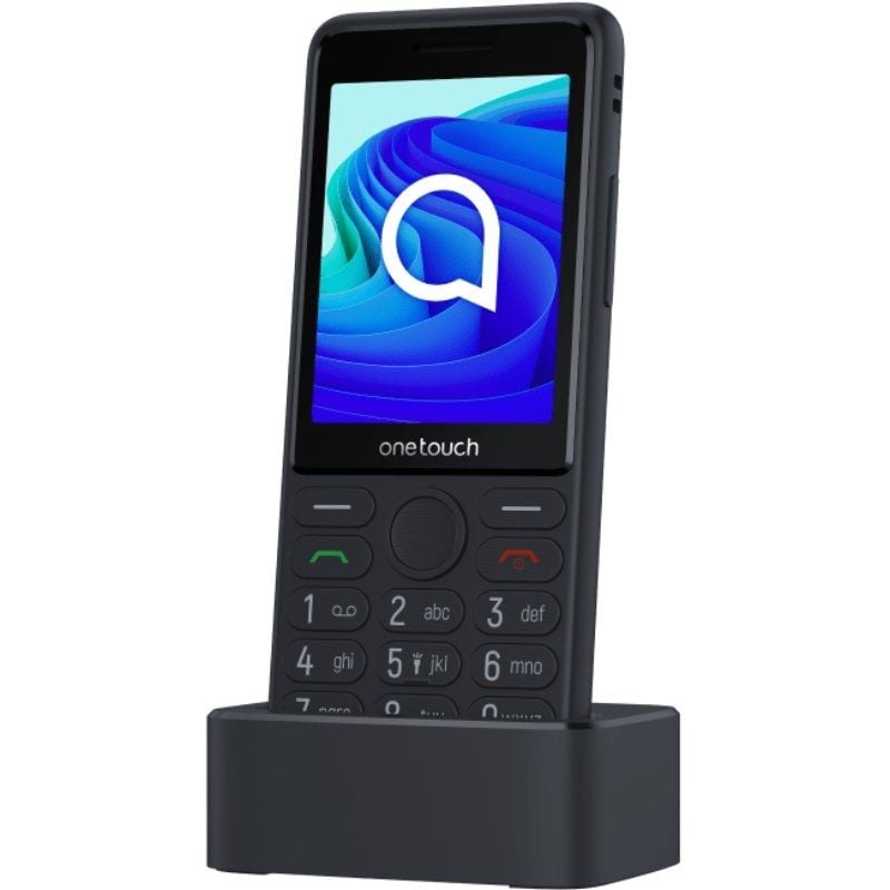 Teléfono Móvil TCL One Touch 4042S para Personas Mayores/ 4G/ Gris Oscuro - Imagen 2