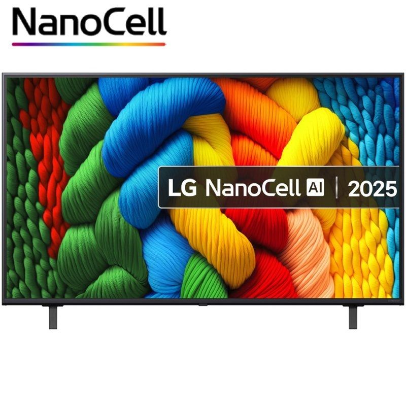 Televisor LG NanoCell 50NANO80A6B 50"/ Ultra HD 4K/ Smart TV/ WiFi 8806096352847 50NANO80A6B.AEU LGE-TV 50NANO80A6B