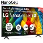 Televisor LG NanoCell 65NANO80A6B 65"/ Ultra HD 4K/ Smart TV/ WiFi 8806096360293 65NANO80A6B.AEU LGE-TV 65NANO80A6B