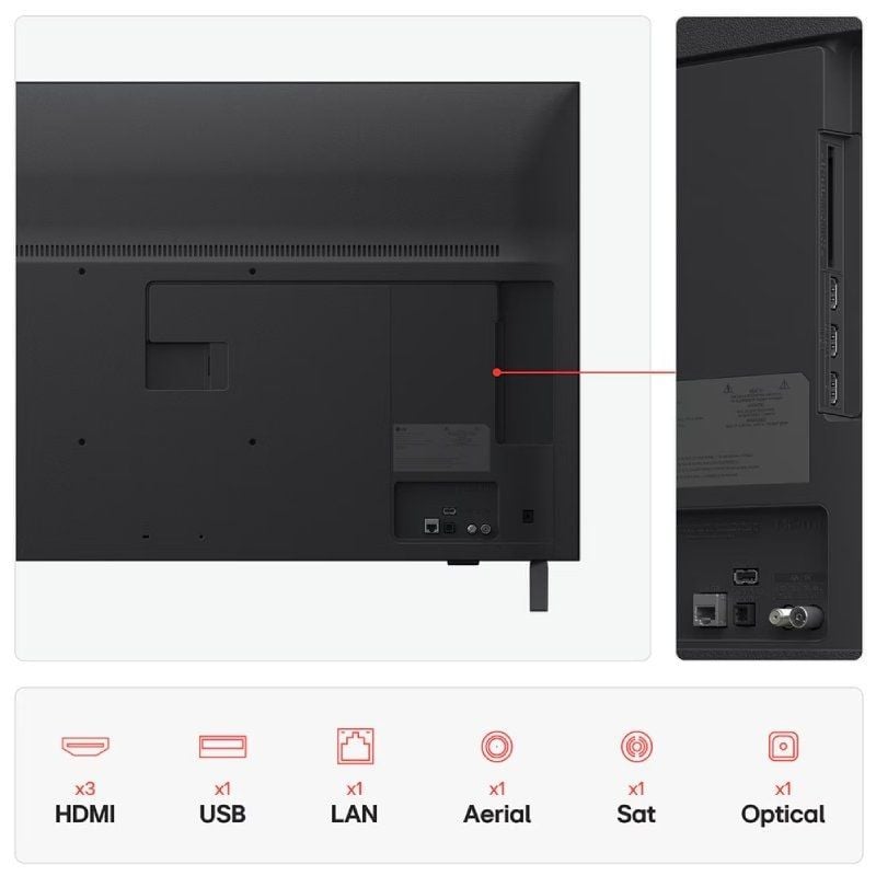 Televisor LG UHD 43UA75006LA 43"/ Ultra HD 4K/ Smart TV/ WiFi - Imagen 3