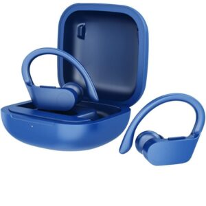 Auriculares Deportivos Bluetooth Daewoo DW2024 con estuche de carga/ Autonomía 5h/ Azules 8436533799678 DW2024 DAE-AUR DW2024