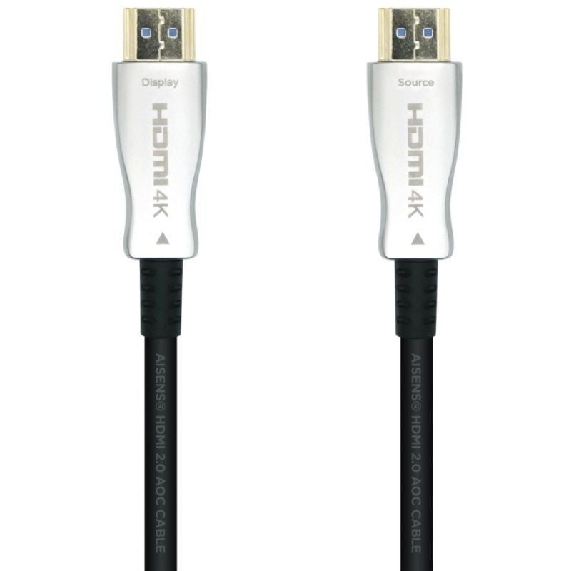 Cable HDMI 2.0 AOC 4K Aisens A148-0379/ HDMI Macho - HDMI Macho/ 30m/ Negro 8436574704013 A148-0379 AIS-CAB A148-0379