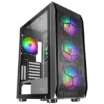 Caja Gaming Torre Mars Gaming MC-KX 8435693102557 MCKX TAC-CAJA MC-KX BK