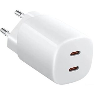 Cargador de Pared Xiaomi 45W Nano Turbo Charging Power Adapter/ 2xUSB Tipo-C/ 45W 6932554443955 BHR087OEU XIA-CAR NANO TURCH 2USBC 45W
