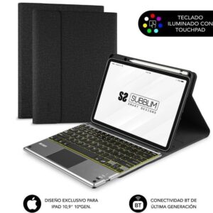Funda con Teclado Subblim KeyTab Pro BT para Tablet iPad 10.9" 10a Gen/ Negra 8436586743659 SUBKT4-BTPI03 SUB-FUNDA SUBKT4-BTPI03