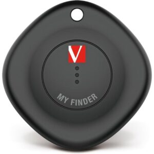 Localizador Verbatim My Finder Bluetooth Tracker MYF-01 compatible con Apple/ Incluye Llavero y Pila/ Negro 023942321309 32130 VERB-TAG MY FINDER BT TK 1U