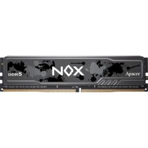 Memoria RAM Apacer NOX 16GB/ DDR5/ 6000MHz/ 1.25V/ CL38/ DIMM 4712389932525 AH5U16G60C622MBAA-1 APA-16GB AH5U16G60C622MBAA-1