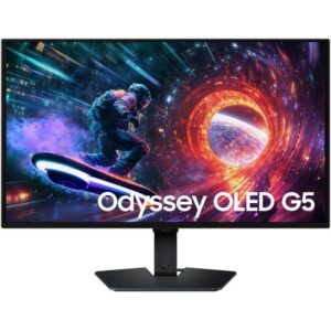 Monitor Gaming Samsung Odyssey G5 G50SF S27FG502SU 27"/ QHD/ 0.03ms/ 180Hz/ QD-OLED/ Negro 8806097684046 LS27FG502SUXEN SAM-M S27FG502SU