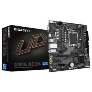 Placa Base Gigabyte B760M H DDR4 Socket 1700/ DDR4/ PCIe 4.0/ Micro ATX 4719331854645 9MB76MH4-00-10 GIG-PB B760M H DDR4
