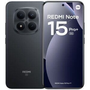 Smartphone Xiaomi Redmi Note 15 Pro Plus 12GB/ 512GB/ 6.83"/ 5G/ Negro 6932554468040 MZB0LW2EU XIA-SP NOTE15PP 5G 12-512 BK