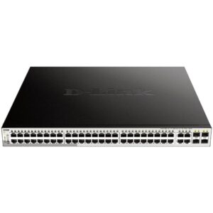 Switch Gestionable D-Link DGS-1210-52MP 52 Puertos/ RJ-45 10/100/1000 PoE/ SFP 790069467806 DGS-1210-52MP/E DLK-SWITCH DGS-1210-52MP E