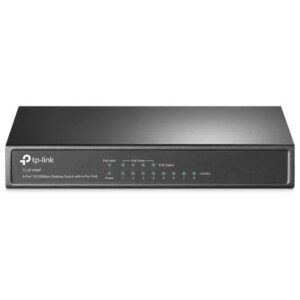 Switch TP-Link SF1008P 8 Puertos/ RJ-45 10/100 PoE 6935364021665 TL-SF1008P TPL-SWITCH TL-SF1008P