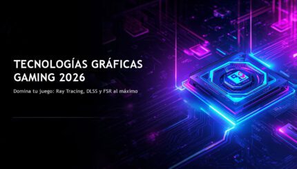 Tecnologías gráficas gaming 2026: Ray Tracing, DLSS, FSR y VRAM