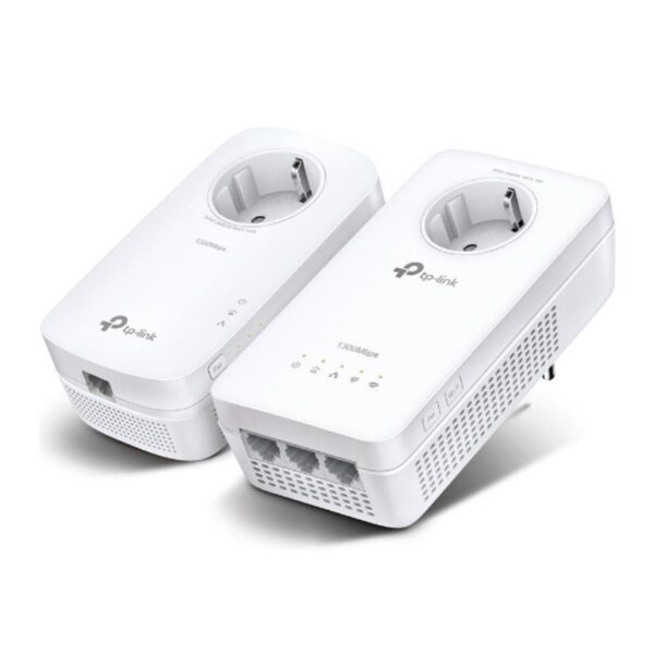 Adaptador Powerline TP-Link TL-WPA8631P 1300Mbps/ Alcance 300m/ Pack de 2 6935364052539 TL-WPA8631P KIT TPL-PLC TL-WPA8631P KIT