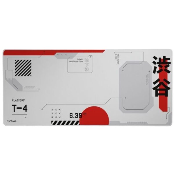 Alfombrilla Trust Gaming GXT 759 XXL/ 900 x 400 x 3mm/ Blanca 8713439257175 25717 TRU-ALF GXT 759 XXL WH