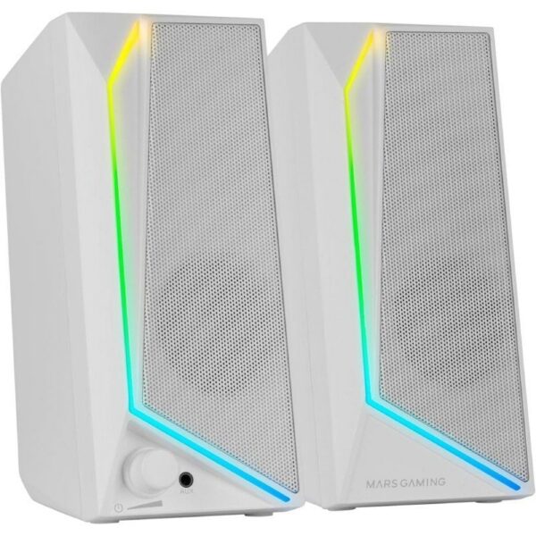 Altavoces Mars Gaming MS72/ 15W/ 2.0/ Blancos 8435693108917 MS72W TAC-ALT MS72 WH