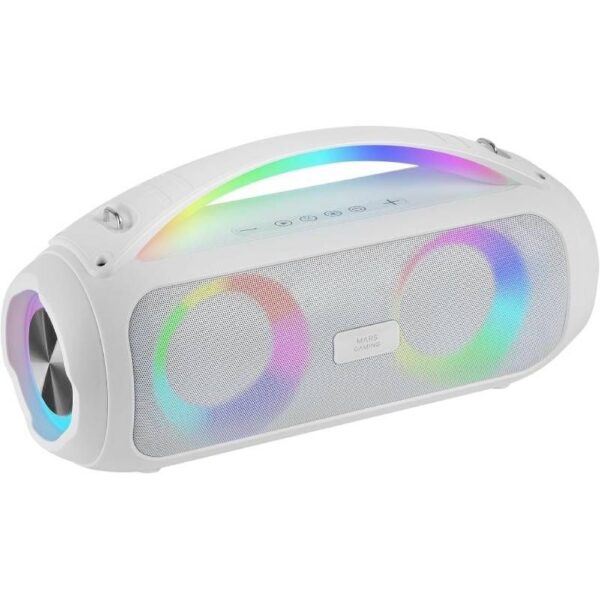 Altavoz con Bluetooth Mars Gaming MS-PULSE/ 50W RMS/ 2.0/ Blanco 8435693107309 MSPULSEW TAC-ALT MS-PULSE WH