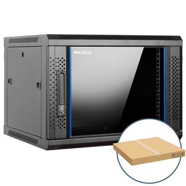 Armario Rack Mural Desmontado Phasak PHO 2209D/ 19"/ Altura 9U 0745604519724 PHO 2209D PHK-RACK PHO 2209D