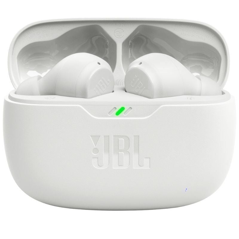 Auriculares Bluetooth JBL Wave Beam con estuche de carga/ Autonomía 8h/ Blanco - Imagen 4