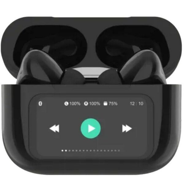 Auriculares Bluetooth Qubo TWS-400BK con estuche de carga/ Autonomía 4h/ Negros 6944762701673 TWS-400BK BK QUB-AUR TWS-400BK BK