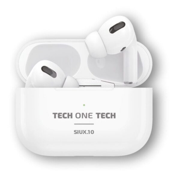 Auriculares Bluetooth Tech One Tech SIUX.10 TEC1410/ con estuche de carga/ Autonomía 5h/ Blancos 8436546594307 TEC1410 TOT-AUR TEC1410