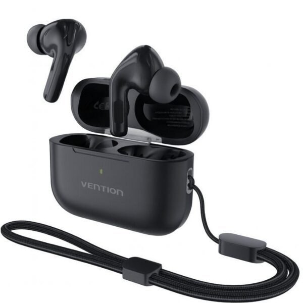 Auriculares Bluetooth Vention Echo Lite E11 Pro con estuche de carga/ Negros 6922794793361 NBVB0-PRO VEN-AUR ECHO LITE E11 PR BK