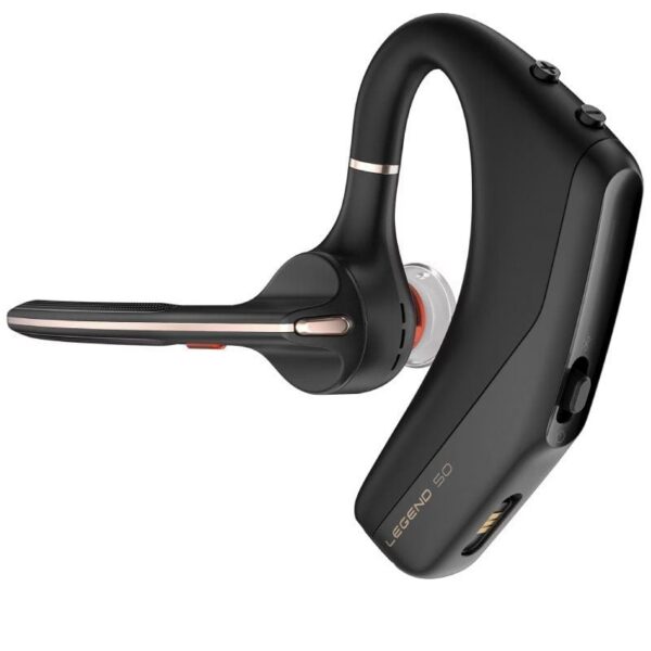 Auriculares Inalámbricos Poly Voyager Legend 50-M UC/ con estuche de carga/ Bluetooth/ Negros 198701600442 AJ8V4AA HP-POL AJ8V4AA