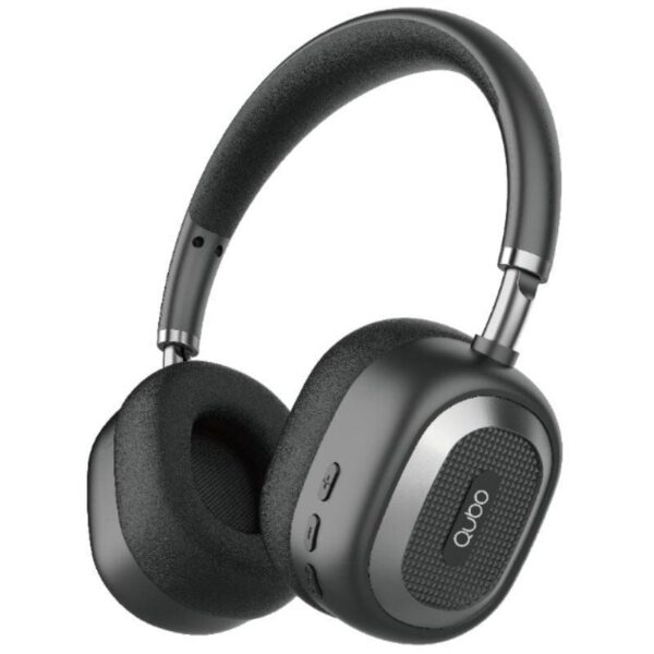 Auriculares Inalámbricos Qubo HD-100/ con Micrófono/ Bluetooth/ Negros 6944762701611 HD-100 BK QUB-AUR HD-100 BK