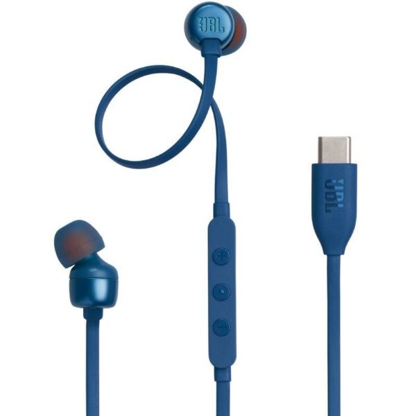 Auriculares Intrauditivos JBL Tune 310C/ con Micrófono/ Azules 1200130011160 JBLT310CBLU JBL-AUR TUNE 310C BL